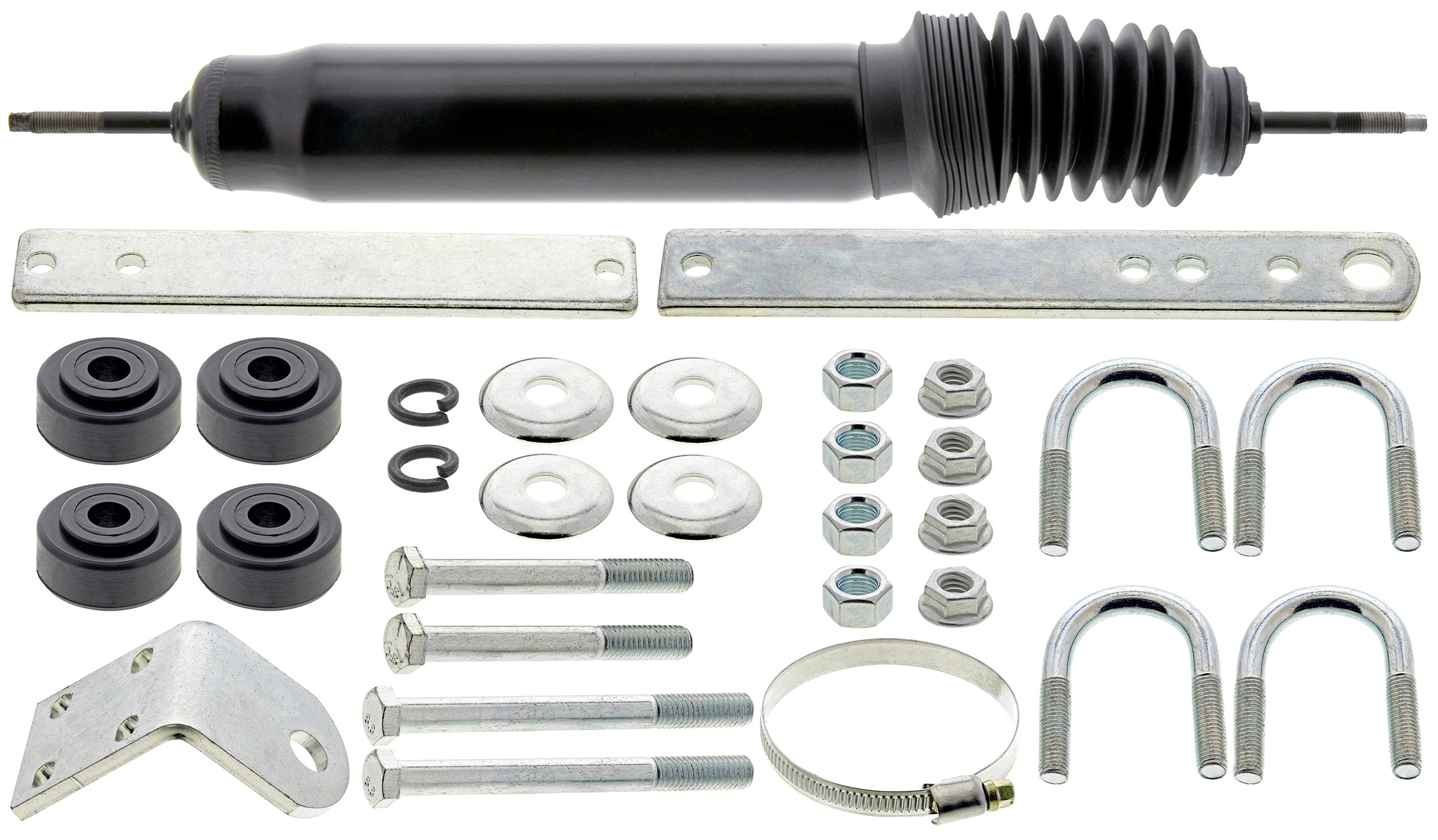 Front Steering Damper | Mevotech Supreme MS40016 Fits Ford - Main Image